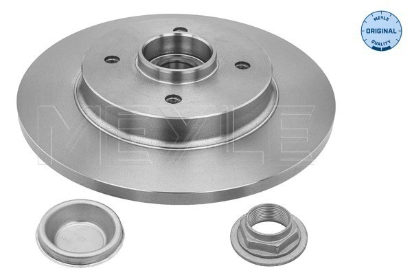 Bromsskiva Solid, Bakaxel Meyle 11-15 523 4104 MEYLE