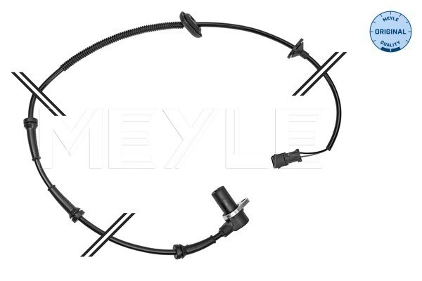 ABS-givare, Sensor, hjulvarvtal, Bakaxel, båda sidor, Bakaxel hög MEYLE