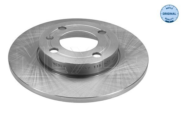 Bromsskiva Solid, Framaxel Meyle 115 521 0021 MEYLE