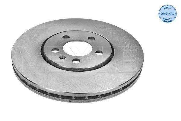 Bromsskiva Ventilerad, Framaxel Meyle 115 521 0032 MEYLE