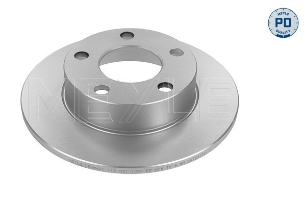 Bromsskiva Solid, Bakaxel Meyle 115 521 0037/PD MEYLE