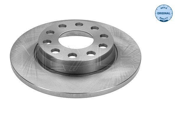 Bromsskiva Solid, Bakaxel Meyle 115 521 0039 MEYLE