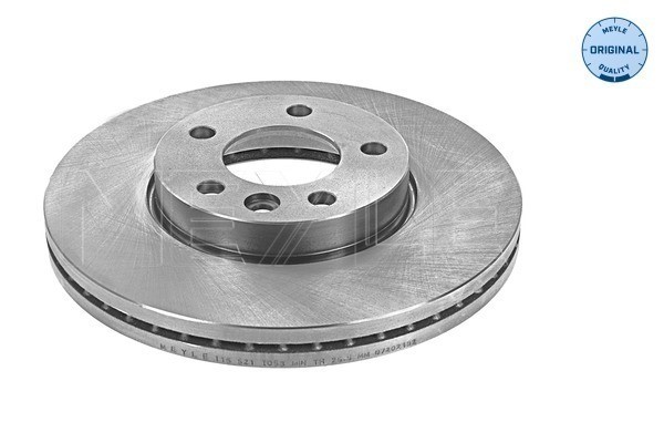 Bromsskiva Ventilerad, Framaxel Meyle 115 521 1053 MEYLE
