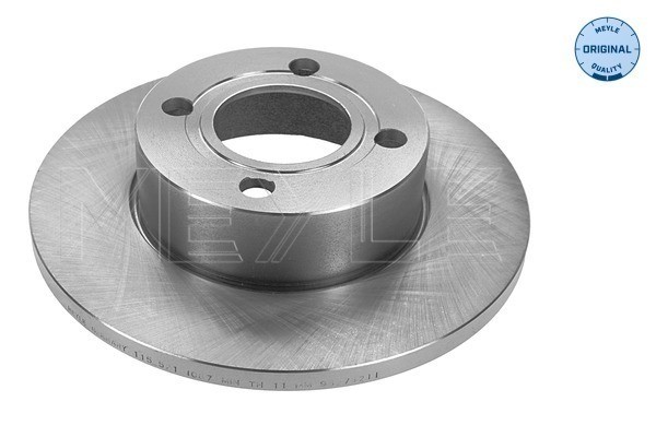 Bromsskiva Solid, Framaxel Meyle 115 521 1087 MEYLE