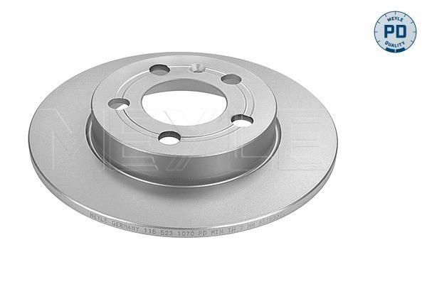 Bromsskiva Solid, Bakaxel Meyle 115 523 0021/PD MEYLE