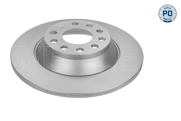 Bromsskiva Solid, Bakaxel Meyle 115 523 0027/PD MEYLE