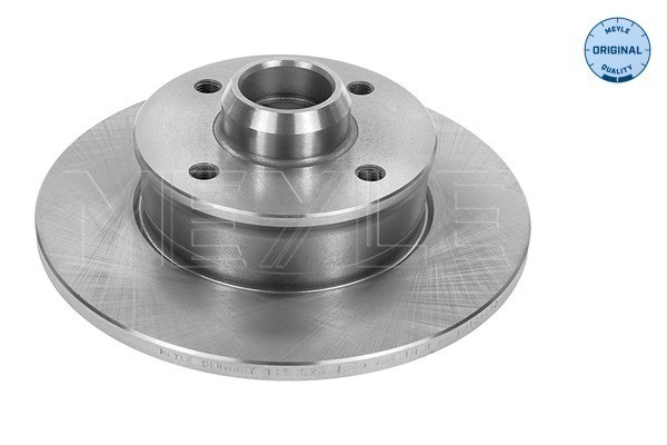 Bromsskiva Solid, Bakaxel Meyle 115 523 1005 MEYLE
