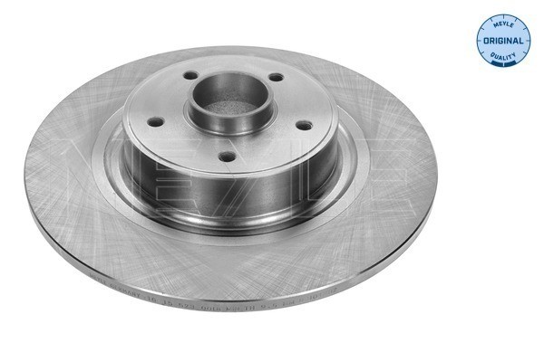 Bromsskiva Solid, Bakaxel Meyle 16-15 523 0018 MEYLE