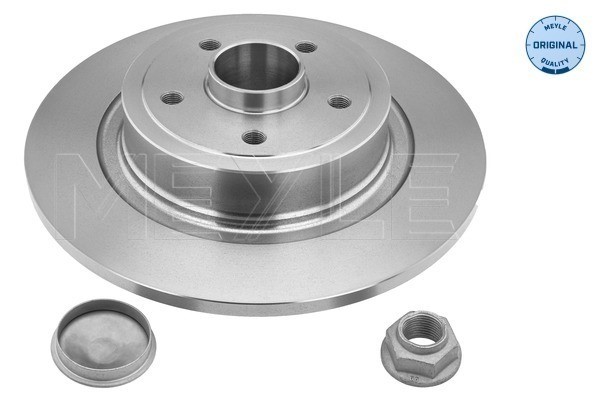 Bromsskiva Solid, Bakaxel Meyle 16-15 523 4101 MEYLE