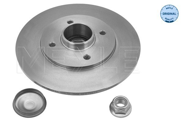 Bromsskiva Solid, Bakaxel Meyle 16-15 523 4104 MEYLE