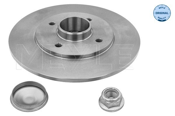 Bromsskiva Solid, Bakaxel Meyle 16-15 523 4105 MEYLE