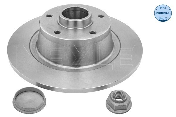 Bromsskiva Solid, Bakaxel Meyle 16-15 523 4106 MEYLE