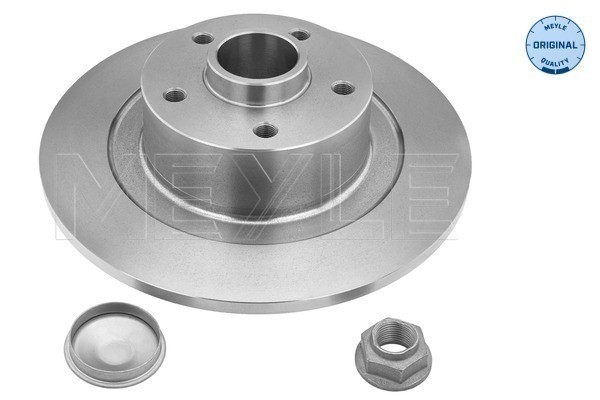 Bromsskiva Solid, Bakaxel Meyle 16-15 523 4107 MEYLE