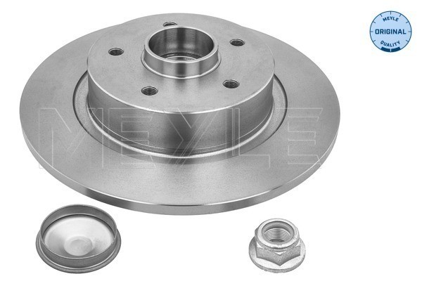 Bromsskiva Solid, Bakaxel Meyle 16-15 523 4111 MEYLE