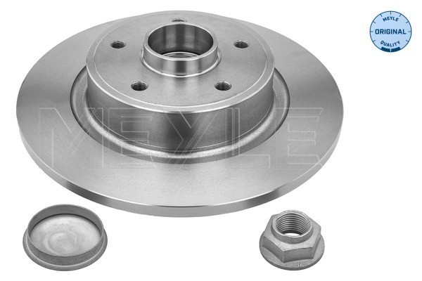 Bromsskiva Solid, Bakaxel Meyle 16-15 523 4117 MEYLE