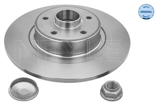 Bromsskiva Solid, Bakaxel Meyle 16-15 523 4118 MEYLE