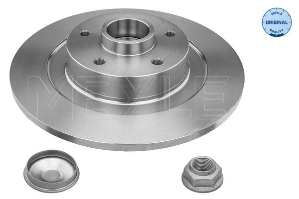 Bromsskiva Solid, Bakaxel Meyle 16-15 523 4119 MEYLE