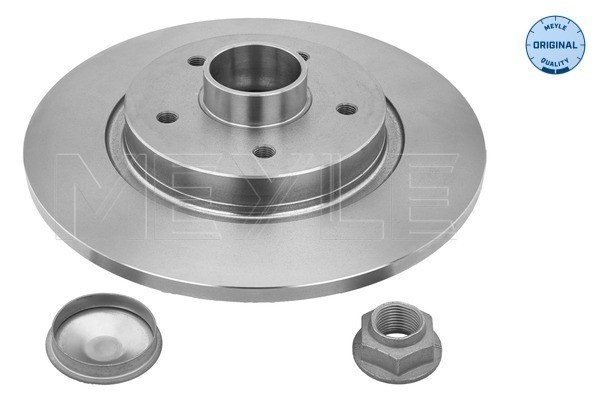 Bromsskiva Solid, Bakaxel Meyle 16-15 523 4122 MEYLE