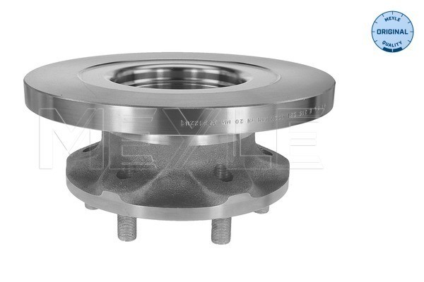 Bromsskiva Solid, Framaxel Meyle 215 521 0027 MEYLE
