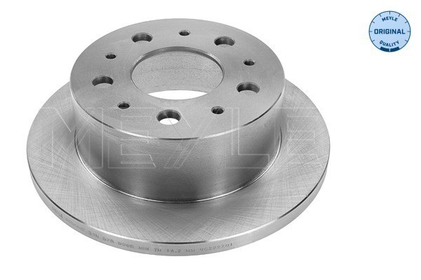 Bromsskiva Solid, Bakaxel Meyle 215 523 0006 MEYLE