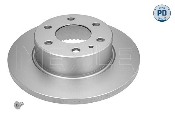 Bromsskiva Solid, Bakaxel Meyle 215 523 0023/PD MEYLE