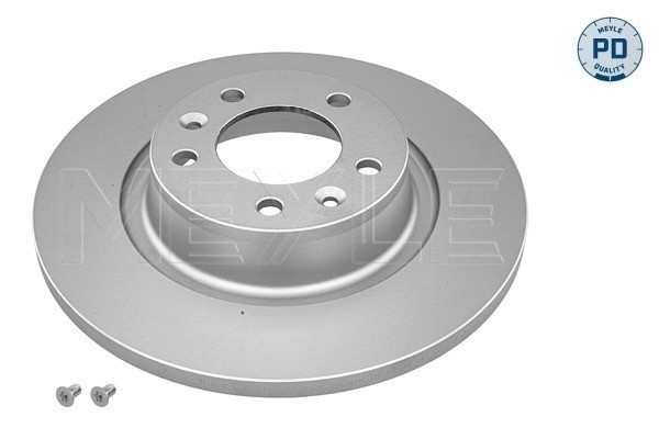 Bromsskiva Solid, Bakaxel Meyle 215 523 0029/PD MEYLE