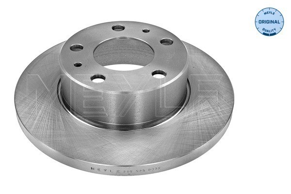 Bromsskiva Solid, Bakaxel Meyle 215 523 0035 MEYLE