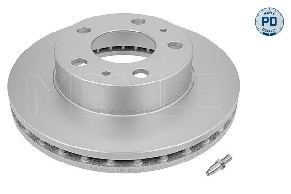 Bromsskiva Ventilerad, Framaxel Meyle 283 521 0021/PD MEYLE
