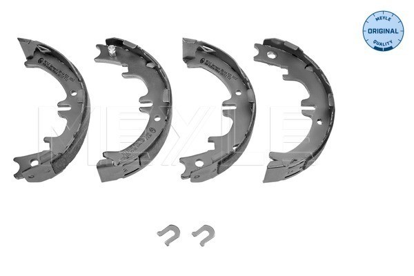 Bromsbackar, sats, parkeringsbroms, Bakaxel Meyle 30-14 533 0012 MEYLE
