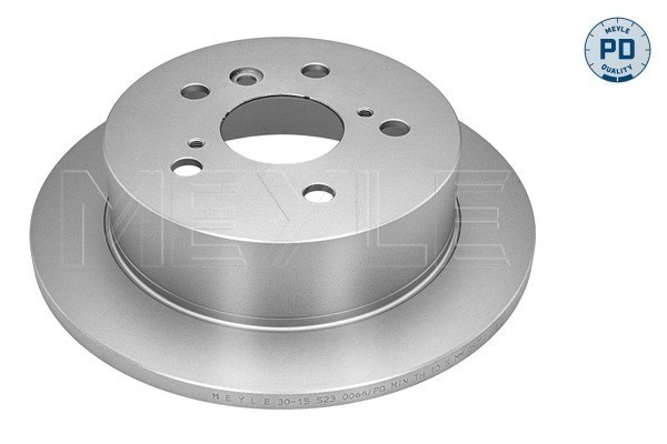 Bromsskiva Solid, Bakaxel Meyle 30-15 523 0066/PD MEYLE