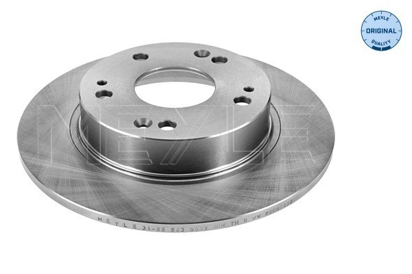 Bromsskiva Solid, Bakaxel Meyle 31-85 523 0009 MEYLE
