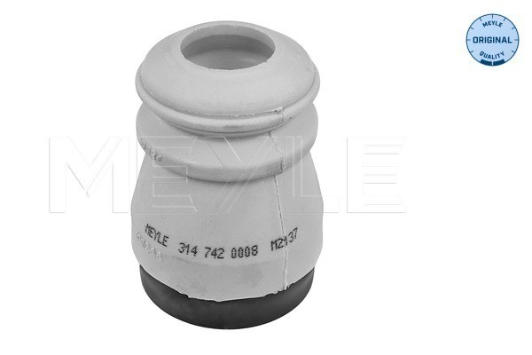 Genomslagsgummi, stötdämpare, Bakaxel Meyle 314 742 0008 MEYLE