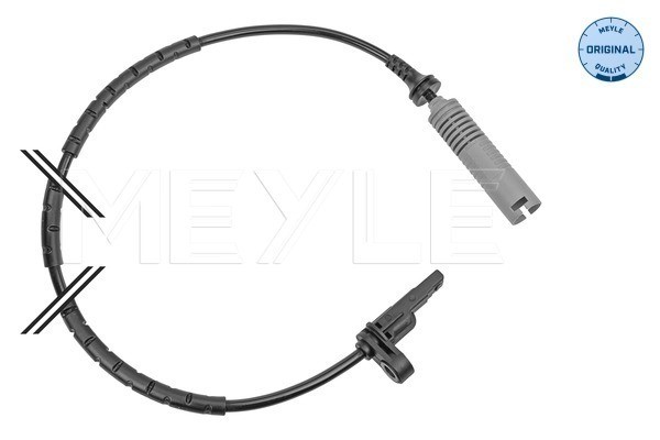 ABS-givare, Sensor, hjulvarvtal, Bakaxel, båda sidor Meyle 314 80 MEYLE
