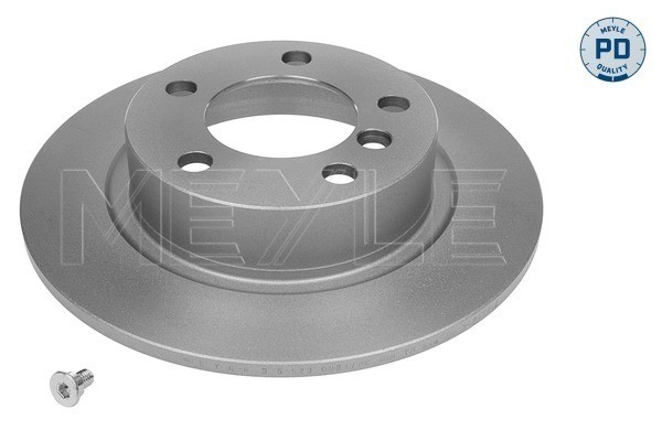 Bromsskiva Solid, Bakaxel Meyle 315 523 0035/PD MEYLE