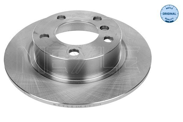 Bromsskiva Solid, Bakaxel Meyle 315 523 0035 MEYLE