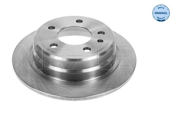 Bromsskiva Solid, Bakaxel Meyle 315 523 3002 MEYLE