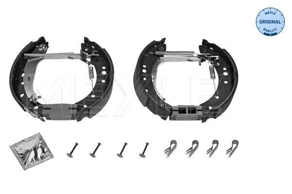 Bromsbackar, sats, Bakaxel Meyle 32-14 533 0025/K MEYLE