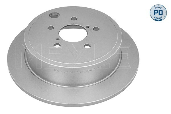 Bromsskiva Solid, Bakaxel Meyle 34-15 523 0006/PD MEYLE