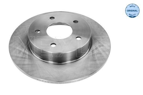 Bromsskiva Solid, Bakaxel Meyle 36-15 523 0022 MEYLE