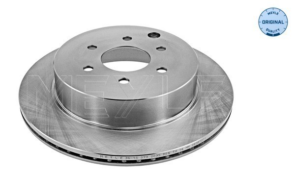 Bromsskiva Ventilerad, Bakaxel Meyle 36-15 523 0053 MEYLE