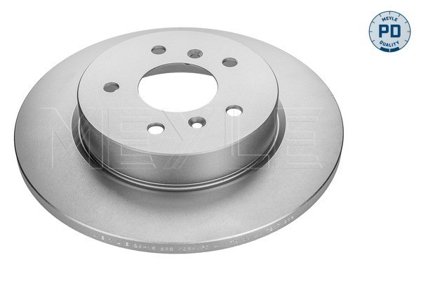 Bromsskiva Solid, Bakaxel Meyle 36-15 523 0055/PD MEYLE