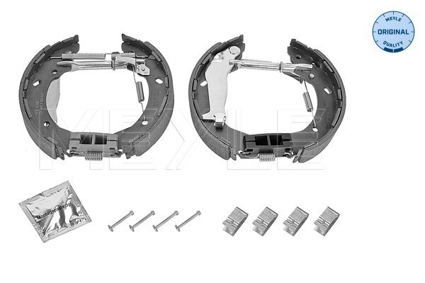 Bromsbackar, sats, Bakaxel Meyle 37-14 533 0004/K MEYLE
