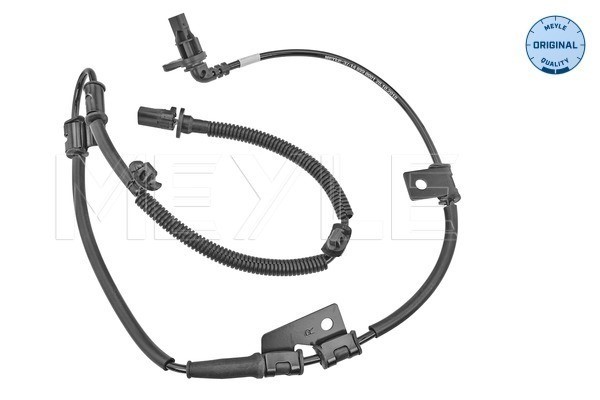ABS-givare, Sensor, hjulvarvtal, framaxel vänster Meyle 37-14 899 MEYLE