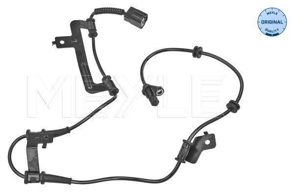 ABS-givare, Sensor, hjulvarvtal, framaxel vänster Meyle 37-14 899 MEYLE