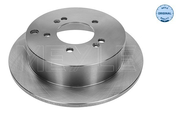 Bromsskiva Solid, Bakaxel Meyle 37-15 523 0027 MEYLE