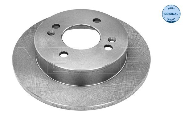 Bromsskiva Solid, Bakaxel Meyle 37-15 523 0046 MEYLE
