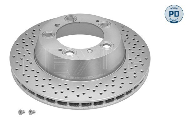 Bromsskiva Ventilerad, Bakaxel Meyle 483 523 0005/PD MEYLE