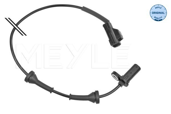 ABS-givare, Sensor, hjulvarvtal, framaxel höger, Fram, höger elle MEYLE