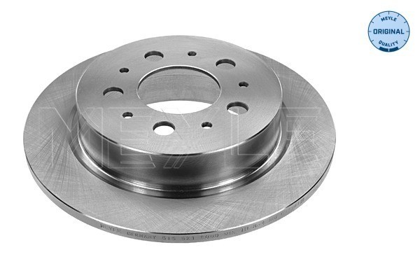 Bromsskiva Solid, Bakaxel Meyle 515 521 5000 MEYLE