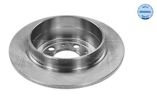 Bromsskiva Solid, Bakaxel Meyle 515 521 5000 MEYLE
